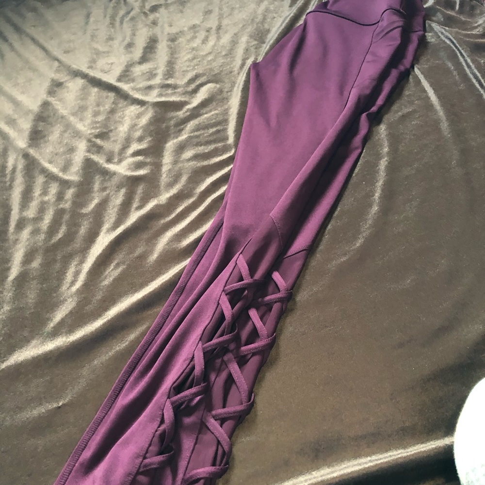 Forever 21 Leggings & Eddie Bauer cardigan